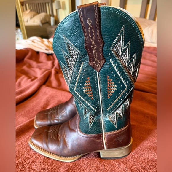 Women’s Ariat VentTEK Cowboy Boots 6.5 B - Picture 2 of 10